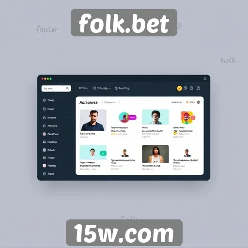 Análise da interface do usuário no folk.bet